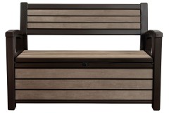 Сундук-скамья HUDSON STORAGE BENCH, коричневый