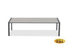 Stockholm Стол кофейный антрацит, алюминий/закаленное стекло