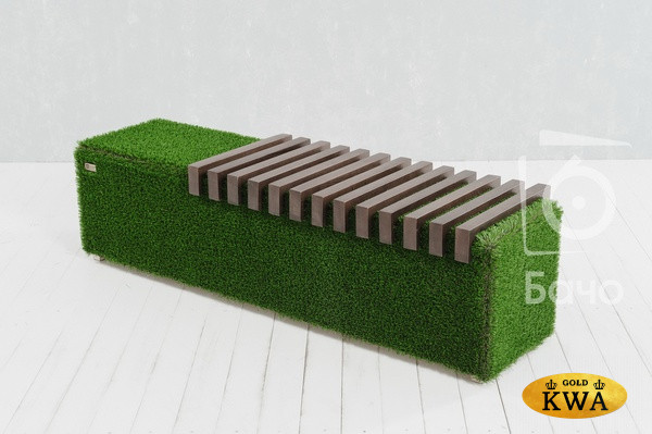 Топиари Лавочка Sherwood цвет темный