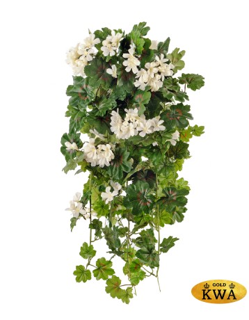 Герань ампельная кремовая 65 см 6/48