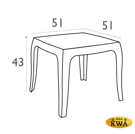 Столик прозрачный журнальный