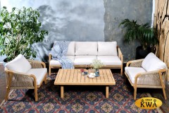 Диванная группа из акации RIMINI L  Joygarden
