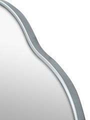 Fancy L Silver Зеркало в тонкой раме Smal