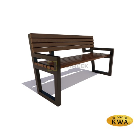 Скамейка уличная «Муром» (лиственница 1,8,30х60)