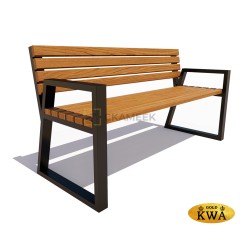 Скамейка уличная «Кёльн» (0,6 ангарская сосна,40х60)