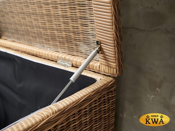 Набор из 2 бежевых  сундуков KARL (140 и 120 см)