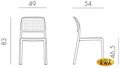 Стул пластиковый