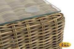 &quot;Капри&quot; журнальный столик плетеный, цвет соломенный