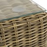 "Капри" журнальный столик плетеный, цвет соломенный