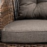 "Равенна" диван двухместный плетенный из ротанга, цвет соломенный