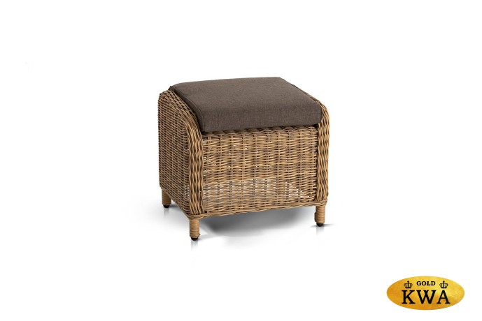 "Толедо" пуф плетеный, цвет соломенный