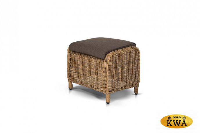 "Толедо" пуф плетеный, цвет соломенный