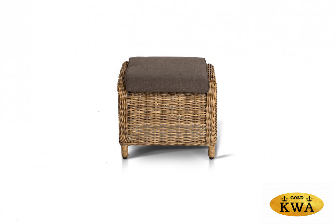 "Толедо" пуф плетеный, цвет соломенный