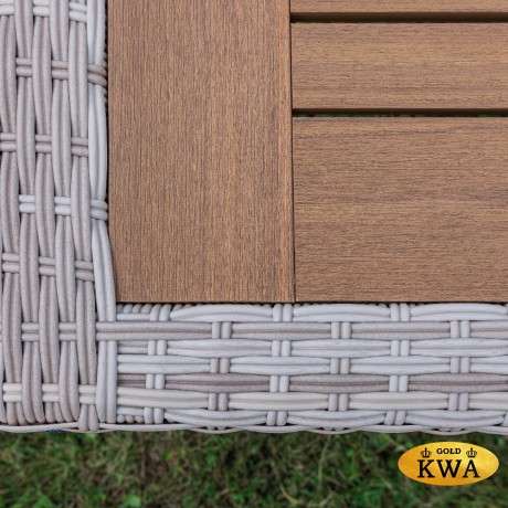 Обеденный комплект AMELIA бежевого цвета на 4 персоны