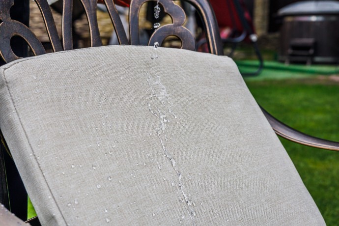 Обеденный комплект из литого алюминия WILHELM на 6 персон (прямоугольный стол)