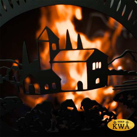 Уличный очаг-сфера для костра ТОСКАНА