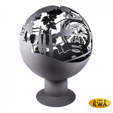 Уличный очаг-сфера для костра ТОСКАНА