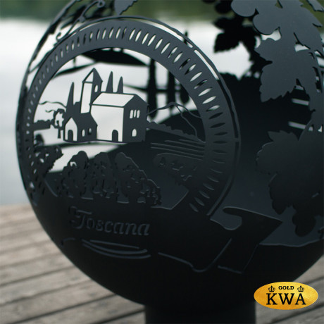 Уличный очаг-сфера для костра ТОСКАНА