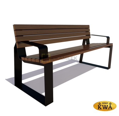 Скамейка уличная «Подольск» (лиственница 2,0)