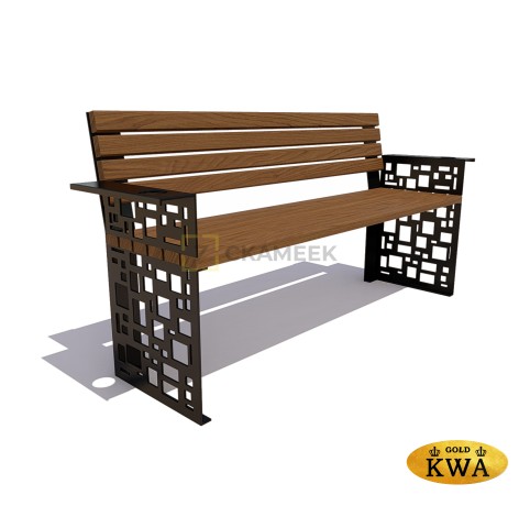 Скамейка «Барселона» (2,0 лиственница, 40х60)