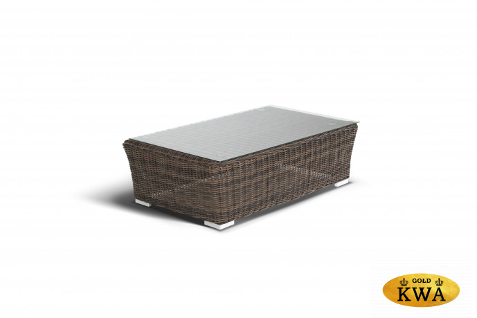 "Капучино" журнальный столик из искусственного ротанга, цвет коричневый