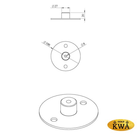 Крепеж на шведскую стенку Тип-2  (комплект 4шт)