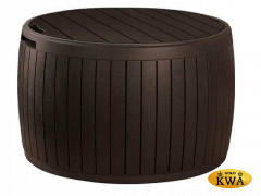 Круглый сундук под дерево CIRCA WOOD  STORAGE BOX 140 L