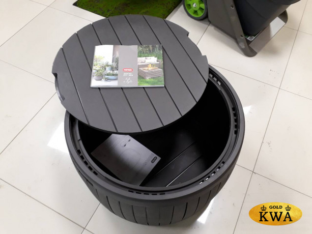 Круглый сундук под дерево CIRCA WOOD STORAGE BOX 140 L