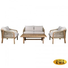 Диван деревянный двухместный