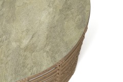 "Валенсия" журнальный столик из искусственного ротанга, цвет соломенный