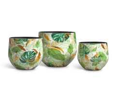 Кашпо TREEZ Effectory Savage Garden Чаша Botanical в-43 см, д-26 см