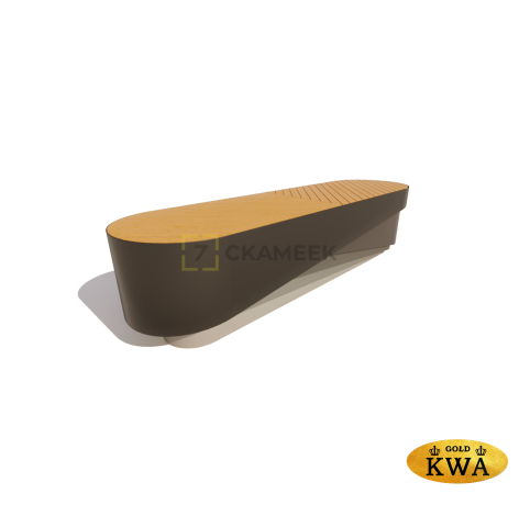 Скамейка «Градиент» с подсветкой