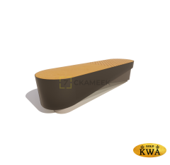 Скамейка «Градиент» с подсветкой