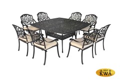 Стол из литого алюминия Conrad 8