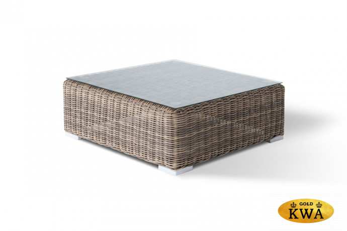 "Лунго" трансформирующаяся лаунж-зона из искусственного ротанга, цвет соломенный