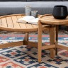 Боковой стол из тика ASPEN  Joygarden