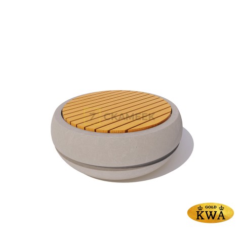 Скамейка с бетонным основанием «Коломна»