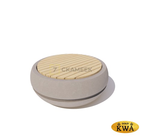 Скамейка с бетонным основанием «Коломна»