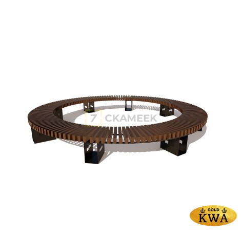 Садово-парковая скамейка «Сити» (ангарская сосна,30х60,9425)