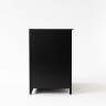 Шкаф напольный Lounge D-08, 60 см, черный/серый каспий