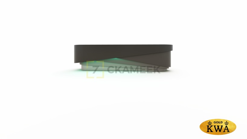 Скамейка «Градиент» с подсветкой (лиственница)