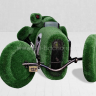 Топиари Черепаха на ретро автомобиле