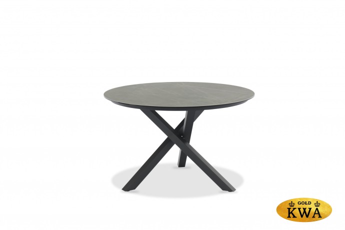 Timra AL-P Комплект обеденной мебели антрацит/черный, алюминий/спеченный камень