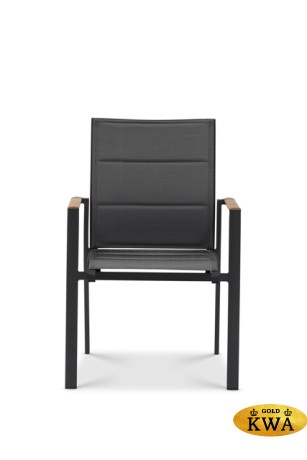 Timra AL-P Комплект обеденной мебели антрацит/черный, алюминий/спеченный камень