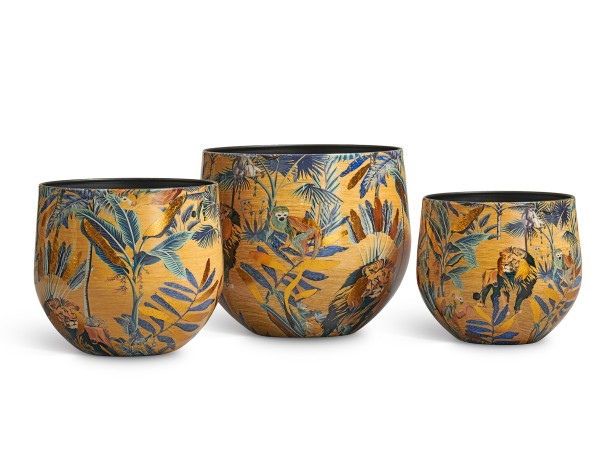 Кашпо TREEZ Effectory Savage Garden Чаша King в-26 см, д-27 см