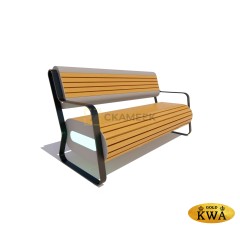 Скамейка «Неон» с подсветкой