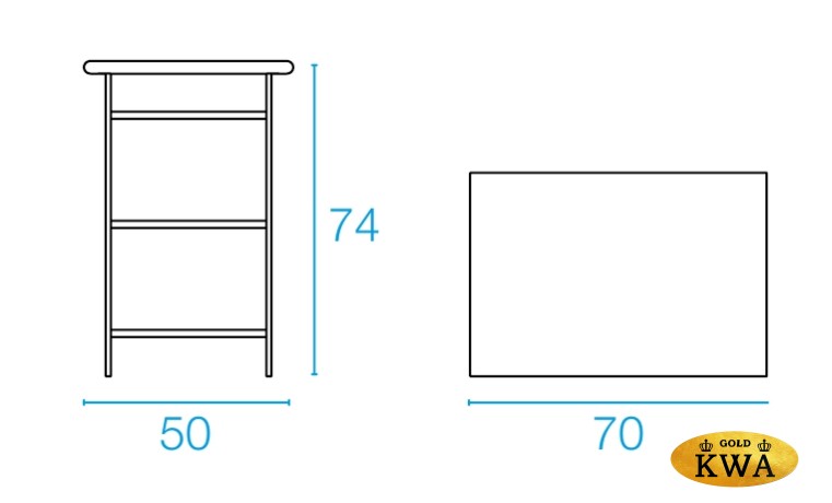 Стол металлический складной Arc en Ciel
