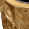 Кашпо TREEZ Effectory Metal Высокий округлый конус Design Crumple Сусальное золото д-42, в-90 см 1/1