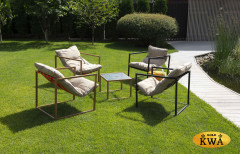 Лион кресло садовое, цвет черный