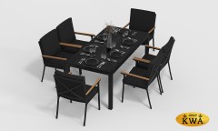 CALMA обеденная группа 180 карбон